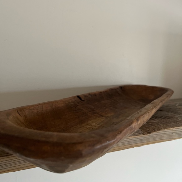 Other - Rustic Wooden Bowl